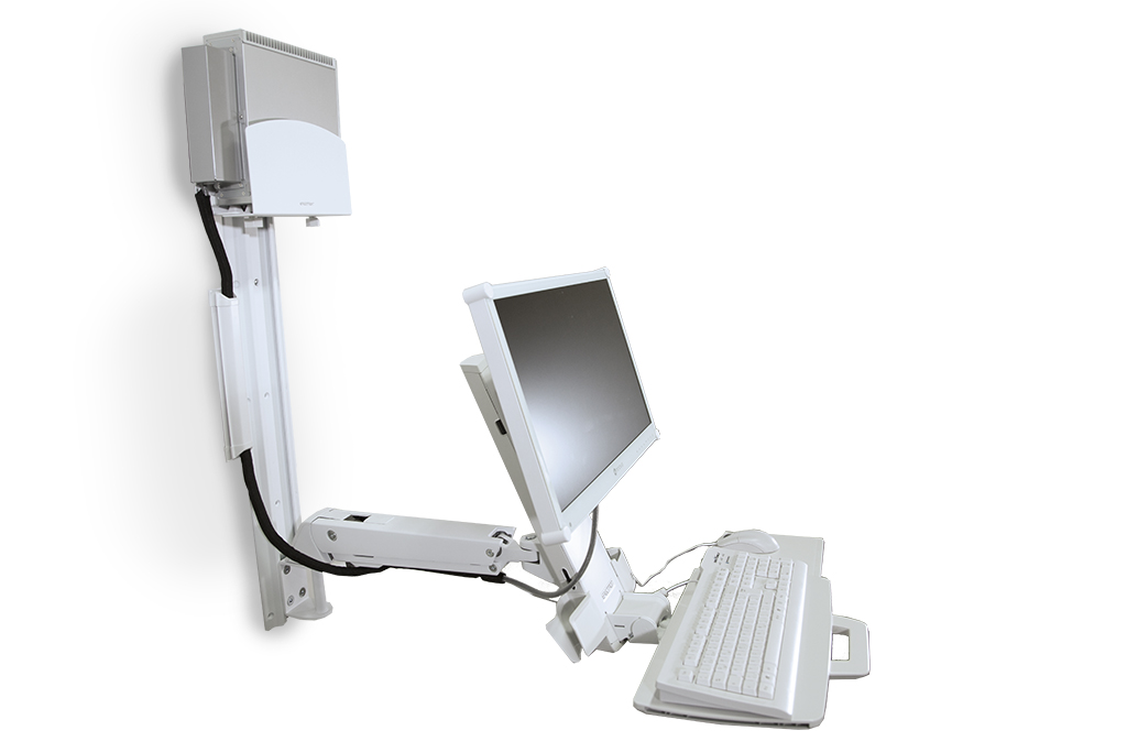 Ergotron Styleview Sit-Stand Combo system | Werth Systems Homepage