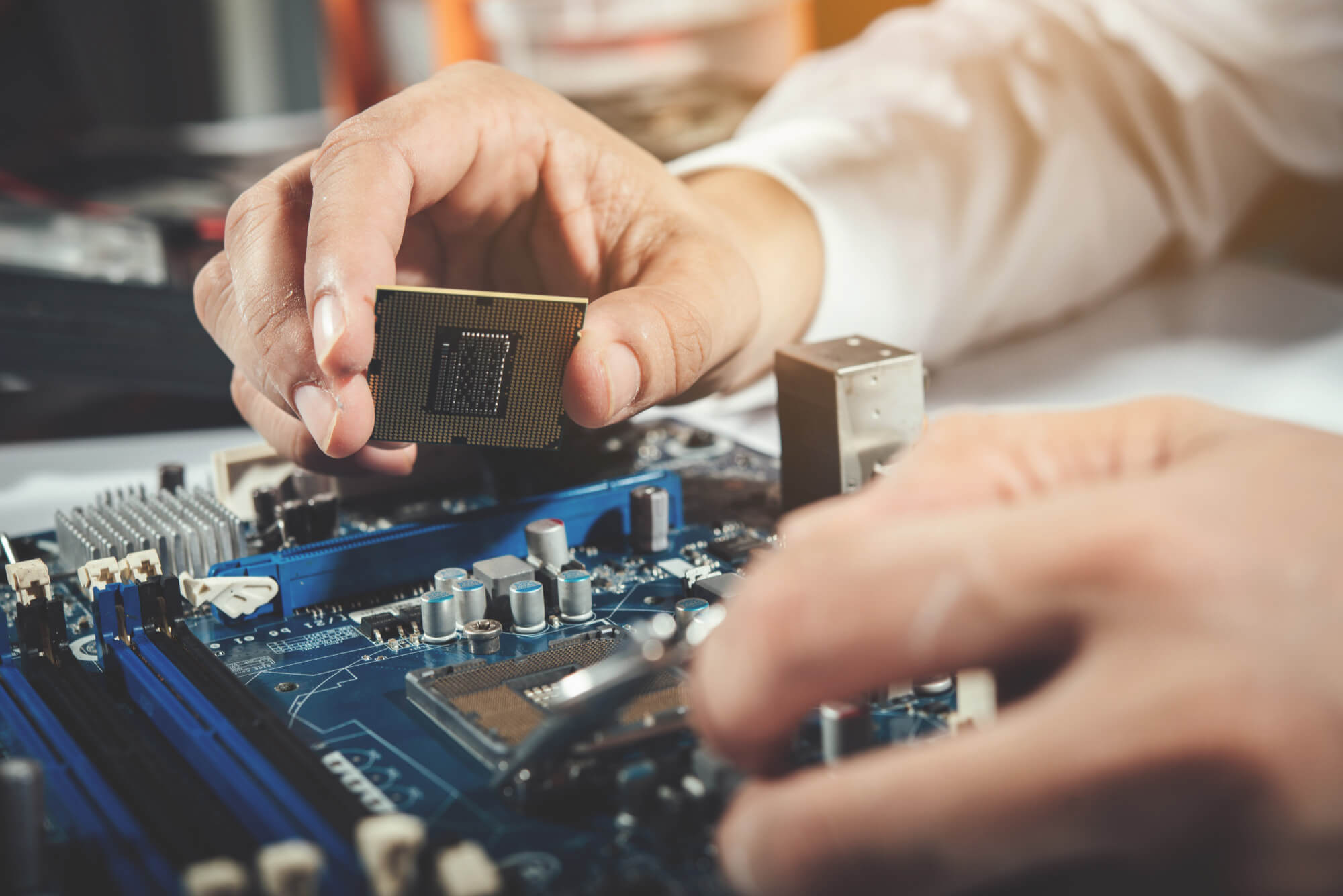 Werth Systems technical hardware service demonstration
