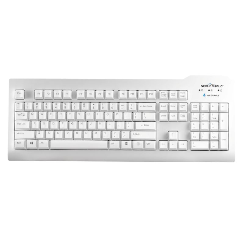 Seal Shield Seal Clean 208 Waterproof Keyboard full-frontal view